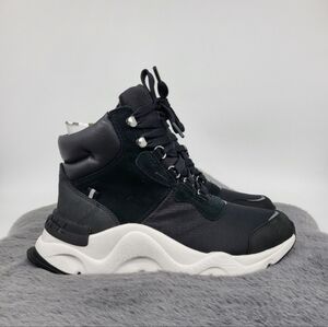 Sorel Black and White Winter Boots